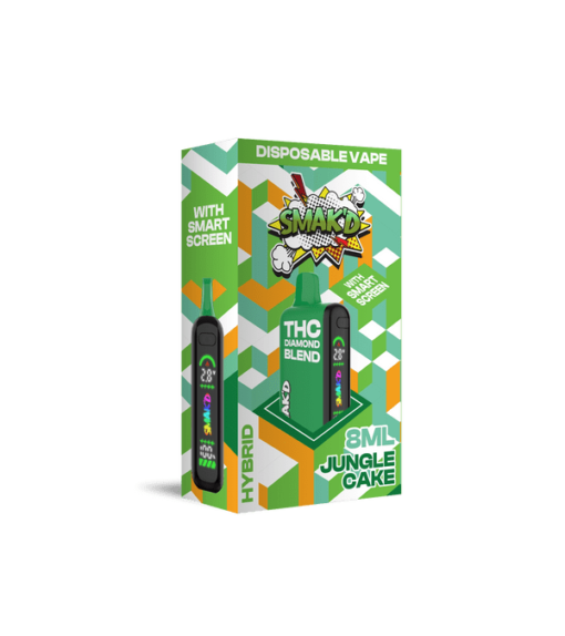 Disposable 8ml SMAK'D THC Diamond Blend| Jungle Cake