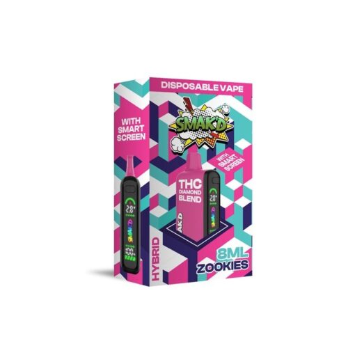 Disposable 8ml SMAK'D THC Diamond Blend| Zookies