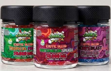 SMAK'D EXOTIC BLEND GUMMIES I 50,000mg